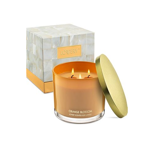 Lovery Orange Blossom 3-Wick Soy Candle 13 oz.