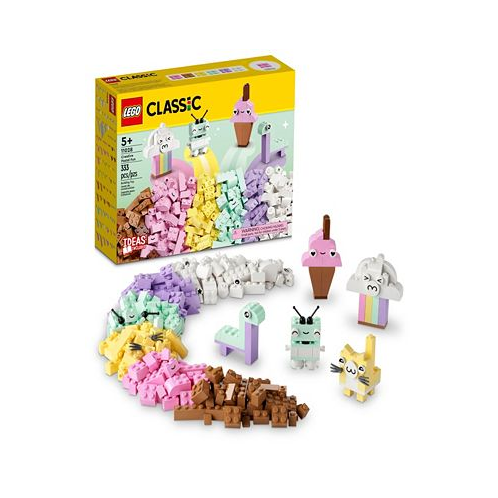 LEGO Classic 11028 Creative Pastel Fun Toy Assorted Piece Brick Expansion Building Set