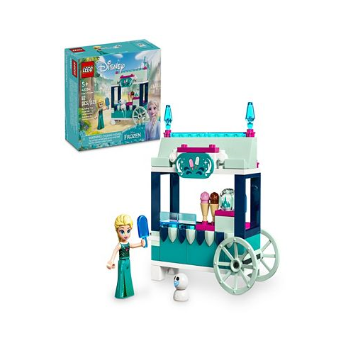 LEGO Disney 43234 Princess Elsas Frozen Treats Toy Building Set with Elsa and Snowgie Minifigures