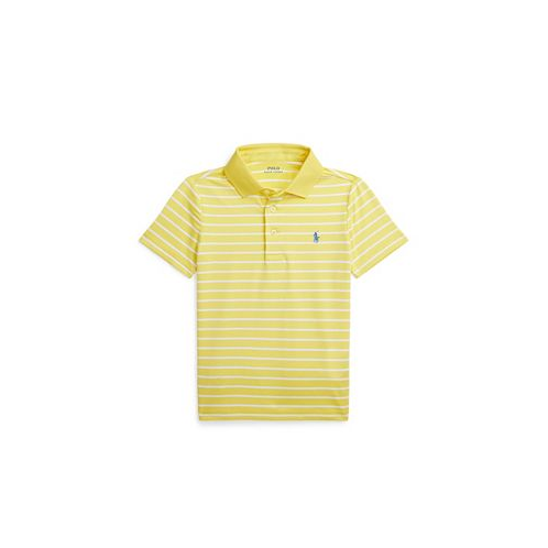 Polo Ralph Lauren Toddler and Little Boys Striped Performance Jersey Polo Shirt