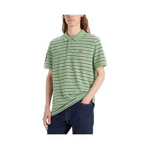 Levis Mens Housemark Regular Fit Short Sleeve Polo Shirt