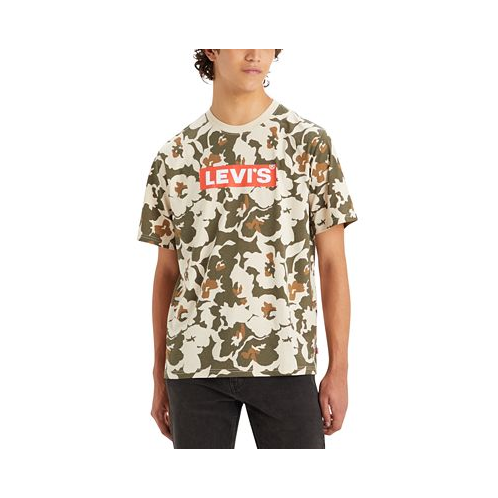 Levis Mens Relaxed-Fit Logo Graphic T-Shirt
