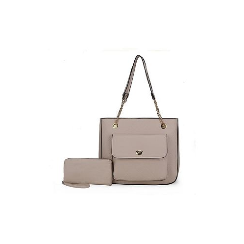 MKF Collection Jenna Shoulder Bag and Wallet- 2 pieces by Mia k