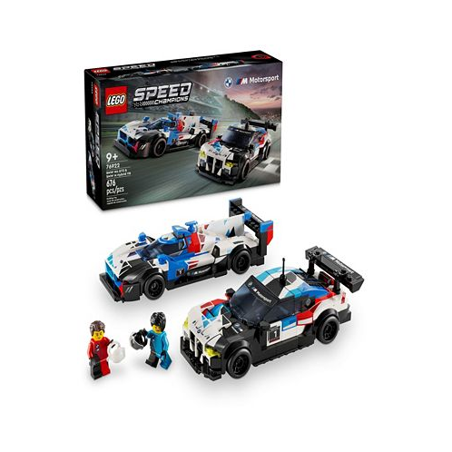 LEGO Speed Champions BMW M4 GT3 BMW M Hybrid V8 Race Cars 76922 Toy Building Set 676 Pieces
