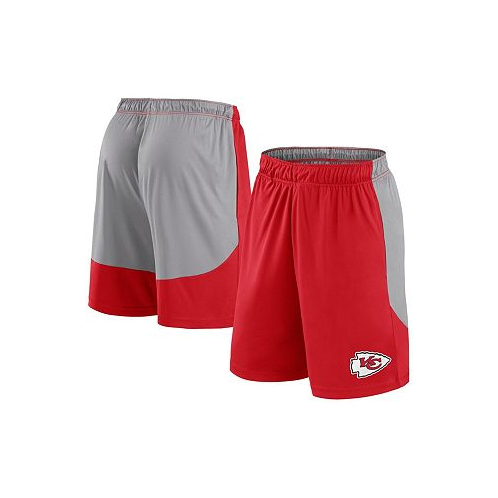 Fanatics Mens Red Kansas City Chiefs Big and Tall Team Logo Shorts