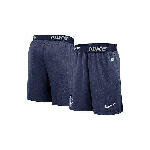 Nike Mens Navy Kansas City Royals City Connect Performance Practice Shorts