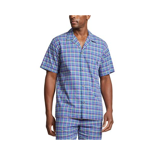 Polo Ralph Lauren Mens Collared Plaid Sleep Shirt