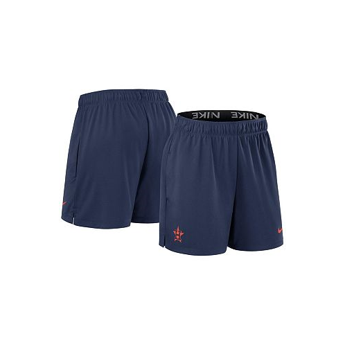 Nike Womens Navy Houston Astros Authentic Collection Knit Shorts