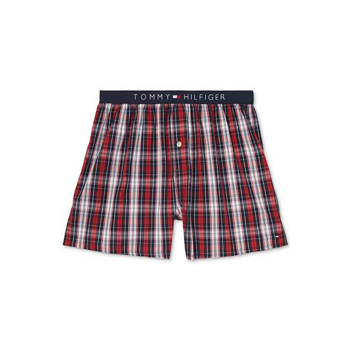 Tommy Hilfiger Mens Striped Woven Boxers