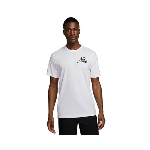Nike Mens Classic-Fit Embroidered Logo Graphic Golf T-Shirt
