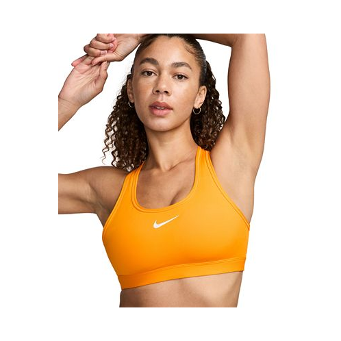 Nike Womens Swoosh Padded Medium-Impact Sports Bra