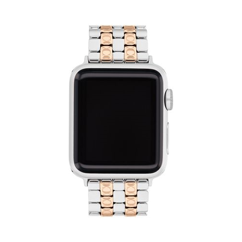 COACH Womens Two Tone Stainless Steel Apple Strap 38mm/40mm/41mm