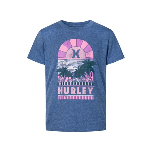 Hurley Big Girls Sunset Short Sleeves T-shirt