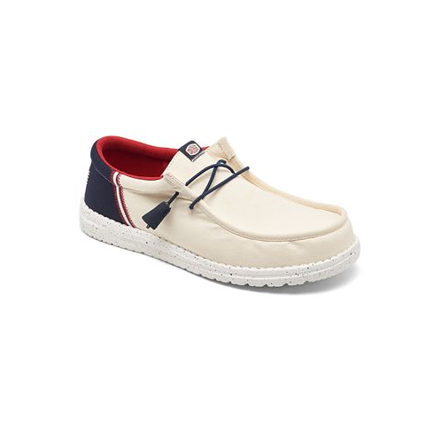 Hey Dude Mens Wally Funk Americana Casual Moccasin Sneakers from Finish Line