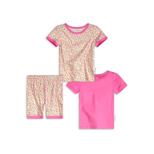 Max & Olivia Baby Girls Three Piece Snug Fit Pajama Set