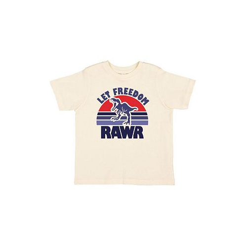 Sweet Wink Little and Big Boys Let Freedom Rawr Short Sleeve T-Shirt