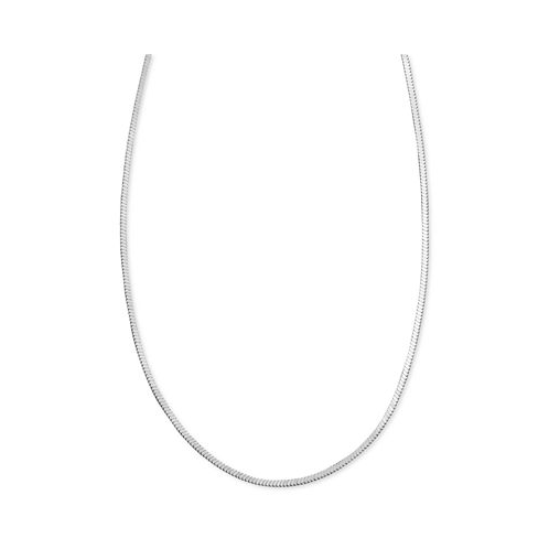 Giani Bernini Sterling Silver Necklace 24 Square Snake Chain
