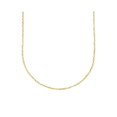 Italian Gold 14k Rose Gold Necklace 16 Perfectina Chain (1-1/8mm)