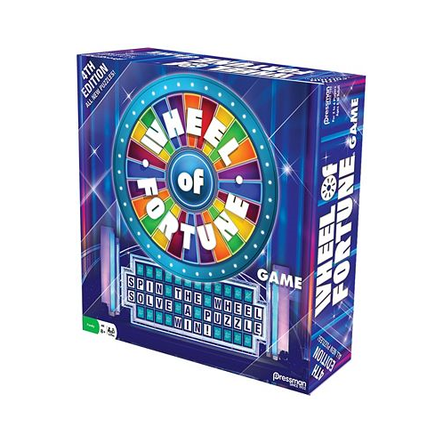 Pressman Toy Wheel of Fortune Game - 4th Edition