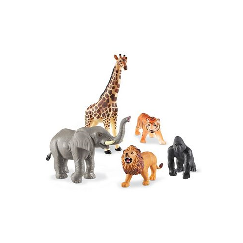 Learning Resources Jumbo Jungle Animals - set of 5