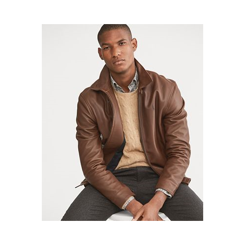 Polo Ralph Lauren Mens Leather Jacket