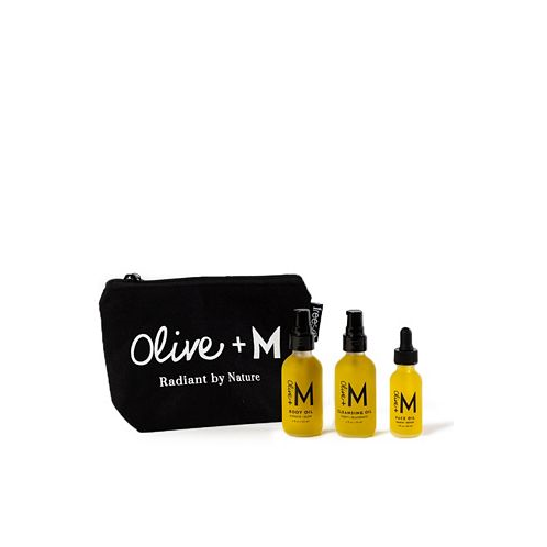 Olive + M Travel And Glow Set