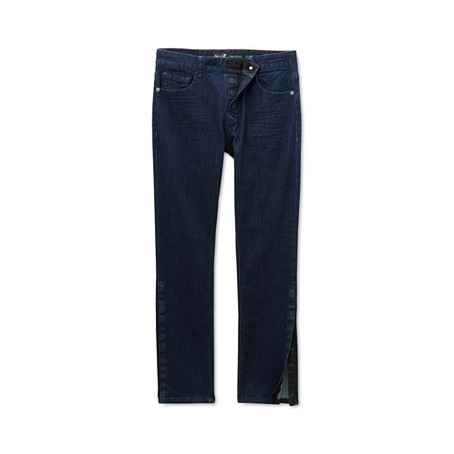 Seven7 Mens Vouvant Adaptive Slim-Straight Fit Power Stretch Textured Jeans
