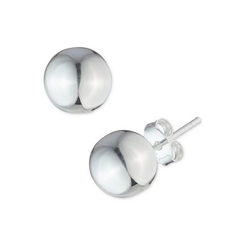 Ralph Lauren Ball Stud Earrings in Sterling Silver