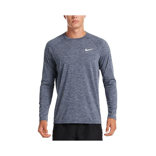 Nike Mens Heather Hydroguard Long Sleeve Swim T-Shirt