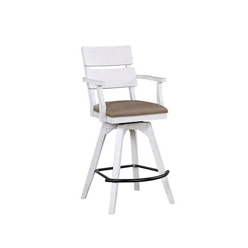 Furniture Wappinger Double Panel Back Spectator Counter Height Stool