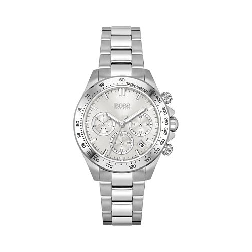 Hugo Boss Womens Chronograph Novia Stainless Steel Bracelet Watch 38mm