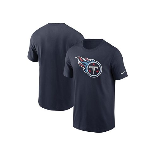 Nike Mens Navy Tennessee Titans Primary Logo T-shirt