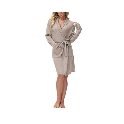 INK+IVY Womens Cashmere Robe
