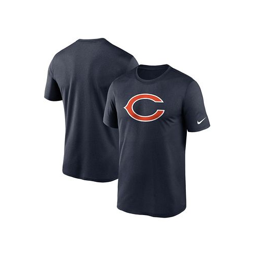 Nike Mens Navy Chicago Bears Logo Essential Legend Performance T-shirt