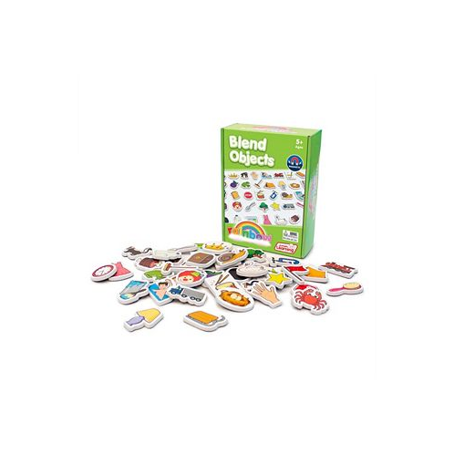 Junior Learning Magnetic Learning Foam-Like Blend Objects Educational Learning Set 40 Pieces