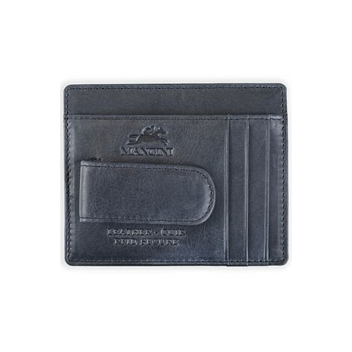Mancini Mens Bellagio Collection Deluxe Bill Clip Card Case