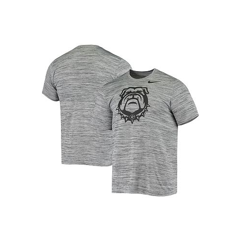 Nike Mens Gray Georgia Bulldogs Tonal Velocity Legend Performance T-shirt