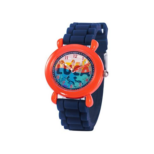 Ewatchfactory Boys Disney Luca Alberto Blue Silicone Strap Plastic Watch 32mm