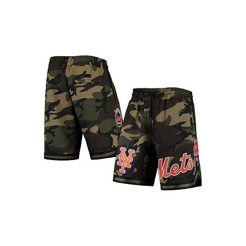 Pro Standard Mens Camo New York Mets Team Shorts
