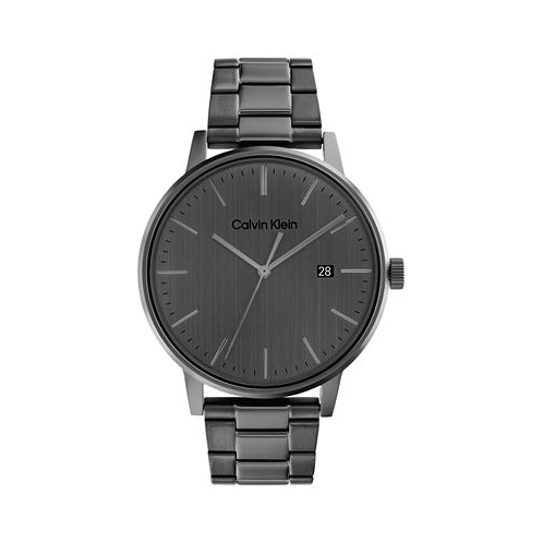 Calvin Klein Gray Stainless Steel Bracelet Watch 43mm