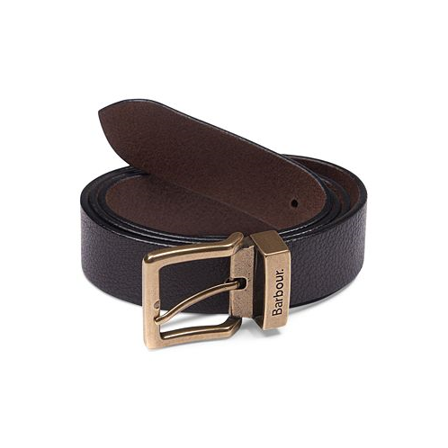 Barbour Mens Blakely Leather Belt