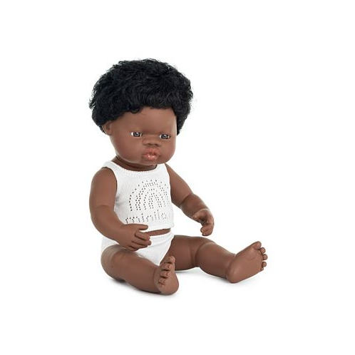 MINILAND 15 Baby Doll African Boy Set 3 Piece