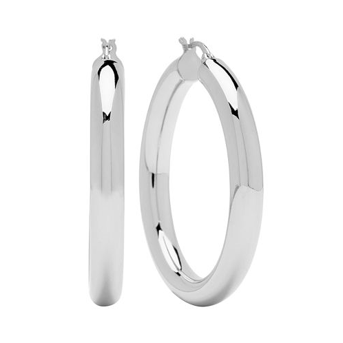 And Now This Womens Tube Hoop Earring