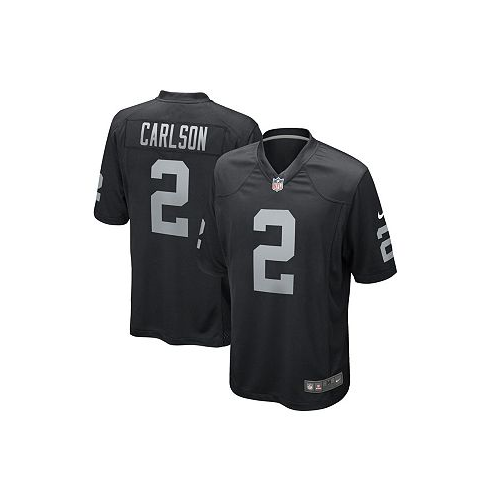 Nike Mens Daniel Carlson Black Las Vegas Raiders Game Player Jersey