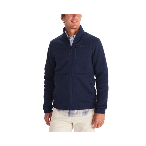 Marmot Mens Drop Line Full Zip Sweater Fleece Jacket