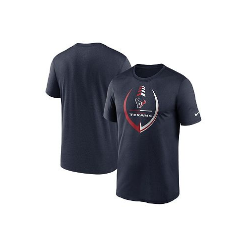 Nike Mens Navy Houston Texans Icon Legend Performance T-shirt