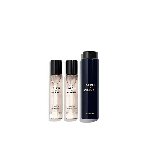 CHANEL BLEU DE Mens Parfum Twist & Spray Gift Set