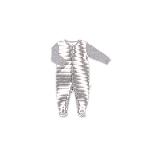 Snugabye Baby Boys or Baby Girls Stripe Sleeper Coverall 1 Piece Set