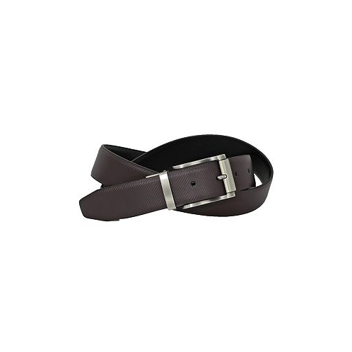 Duchamp London Mens Leather Reversible Dress Belt