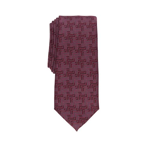 Alfani Mens Crest Geometric-Print Slim Tie